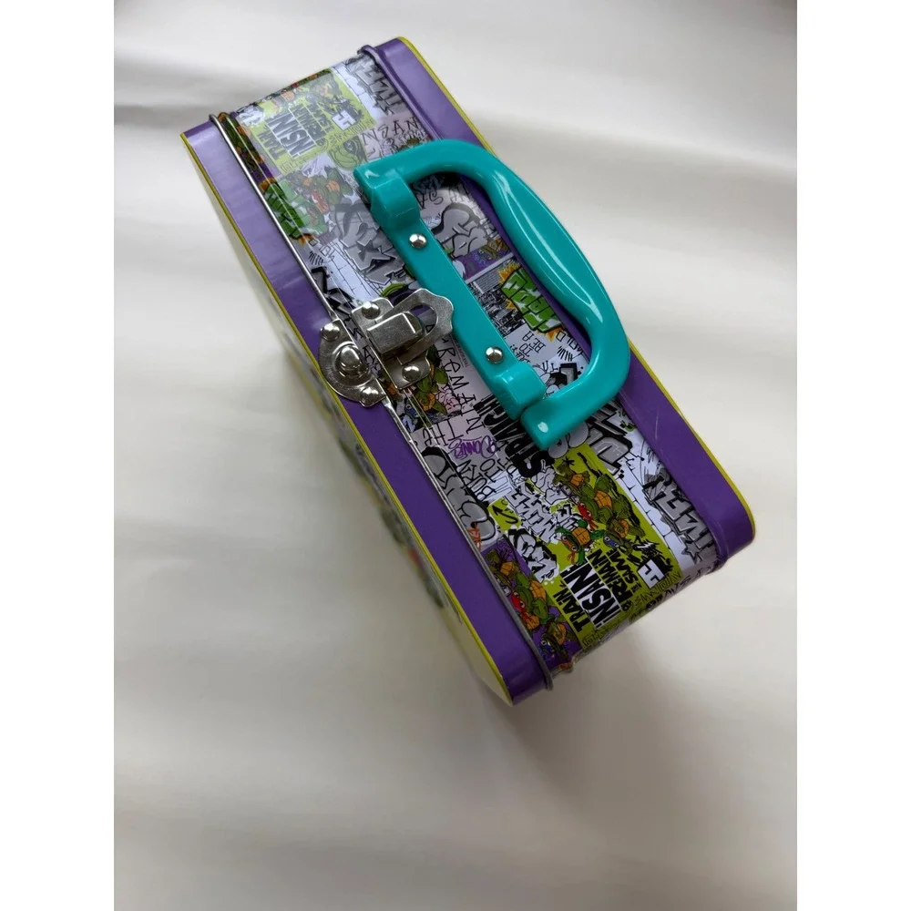 Teenage Mutant Ninja Turtles Metal Lunch Box and Jigsaw Puzzle